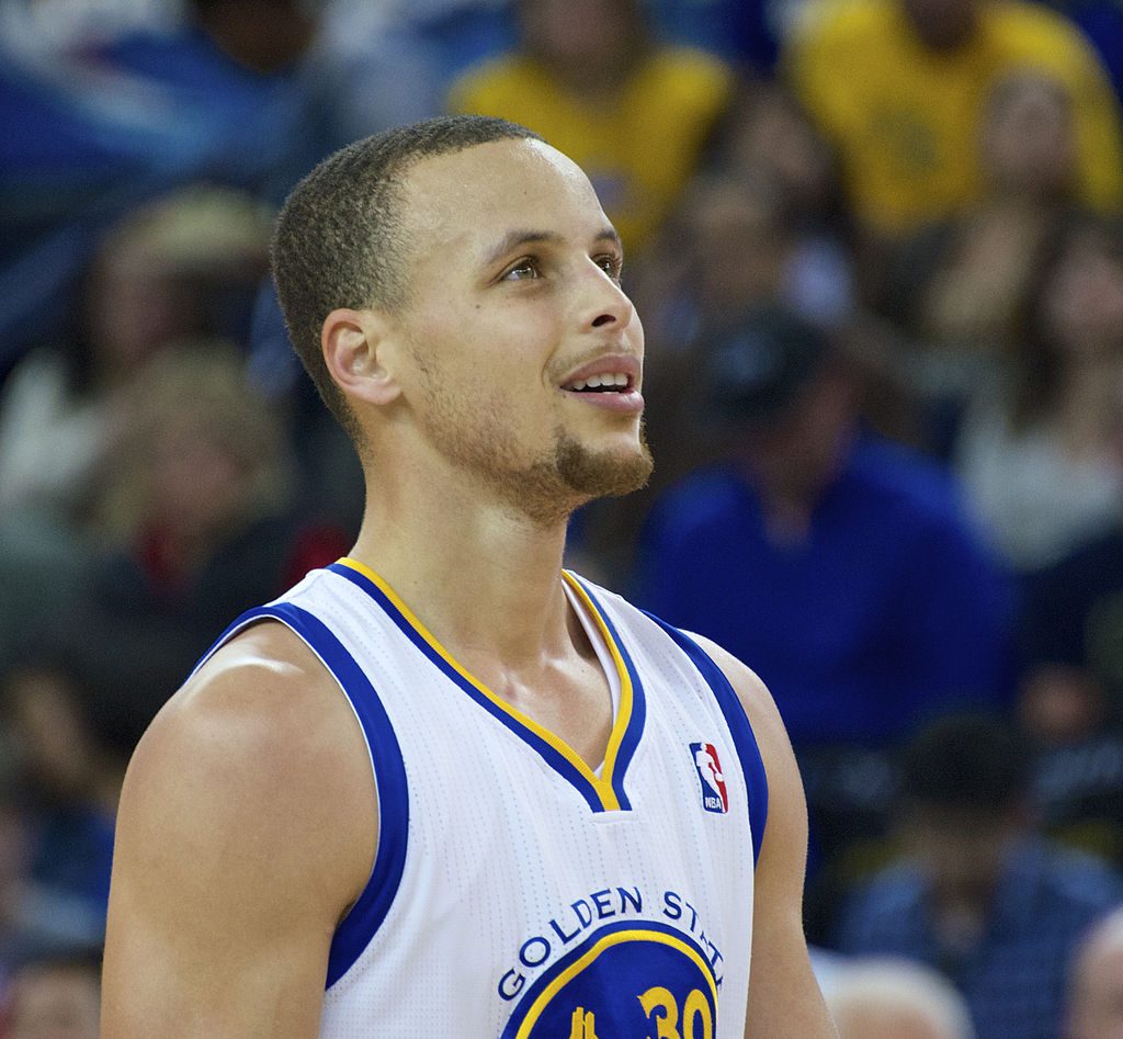 Steph Curry Smiling
