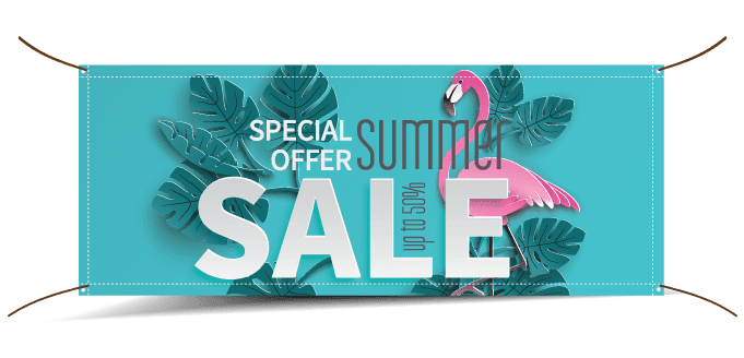 sales banners
