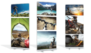 retractable banner stands
