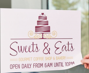 window sticker