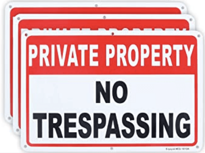 Outdoor signage